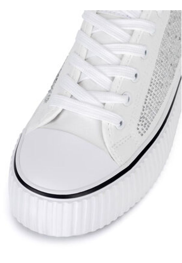 Beverly Hills Polo Club Trampki BHPC058W Biały. Kolor: biały. Materiał: skóra