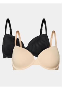 Dorina Komplet biustonoszy z fiszbiną Louise D001925MI066 Czarny. Kolor: czarny. Materiał: syntetyk #1
