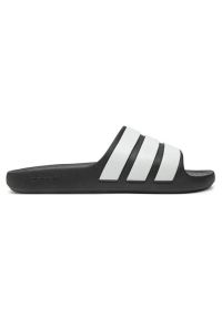 Adidas - Klapki adidas Adilette Flow IF4134 czarne. Okazja: do domu, na spacer. Kolor: czarny. Materiał: syntetyk. Wzór: gładki. Styl: klasyczny #2