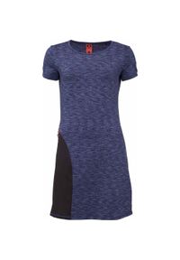 WOMEN'S HEALTH - Sukienka damska LOAP Mapsa — szybkoschnąca, S. Kolor: czarny, niebieski, wielokolorowy. Typ sukienki: sportowe. Styl: sportowy #1