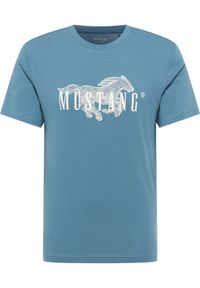 Męski T-Shirt Mustang Style Austin Bluestone 1016858 5180 #3