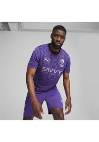 Puma - Męska koszulka Al Hilal Saudi F.C. 24/25 PUMA Team Violet Black Purple. Kolor: fioletowy, wielokolorowy, czarny. Sport: piłka nożna