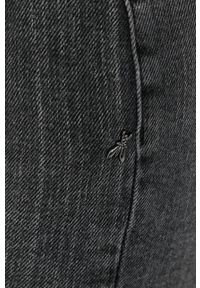 Patrizia Pepe jeansy damskie medium waist. Kolor: szary #2