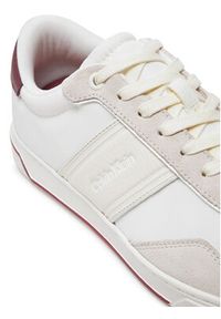 Calvin Klein Sneakersy Low Top Lace Up Mix HM0HM01548 Biały. Kolor: biały. Materiał: materiał #6