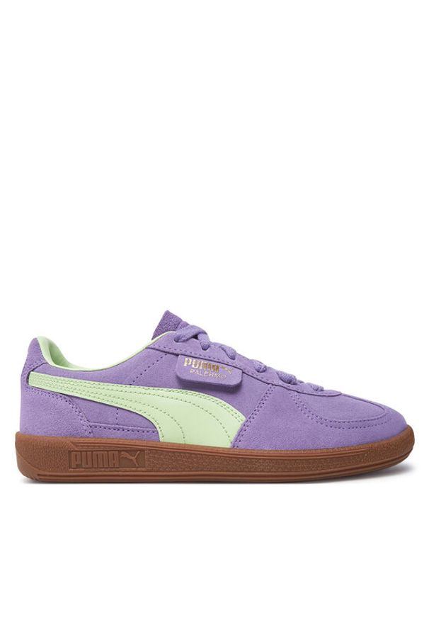 Puma Sneakersy Palermo Jr 397271 19 Fioletowy. Kolor: fioletowy. Materiał: materiał