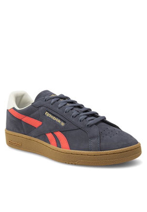 Reebok Sneakersy Club C Grounds 100074847 Granatowy. Kolor: niebieski. Materiał: skóra, zamsz. Model: Reebok Club