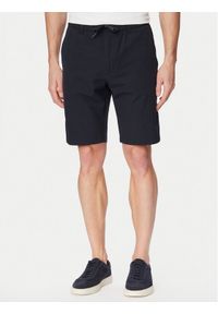 BOSS Szorty materiałowe 50562365 Granatowy Regular Fit. Kolor: niebieski. Materiał: syntetyk #1