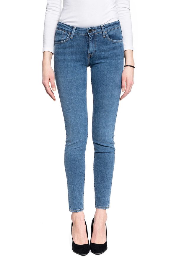 Lee - SPODNIE DAMSKIE LEE SCARLETT SELVAGE FAIR MID L526LY40 112111739