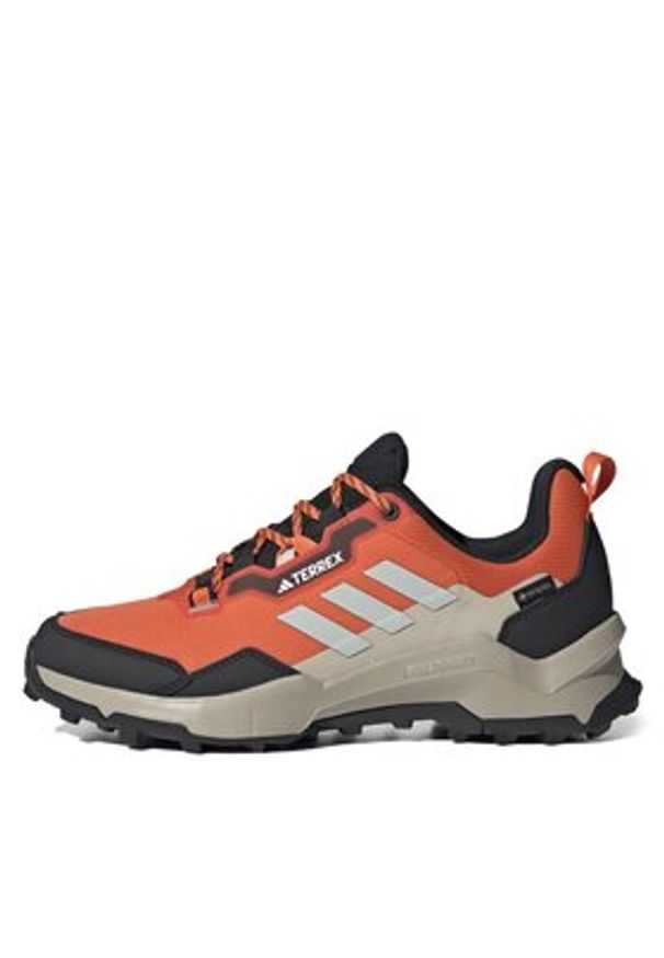 Adidas - adidas Trekkingi Terrex AX4 GORE-TEX Hiking Shoes IF4862 Pomarańczowy. Kolor: pomarańczowy. Materiał: materiał