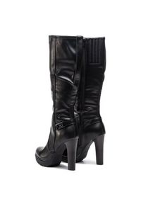 Jenny Fairy Kozaki WYL102711-1 Czarny. Kolor: czarny. Materiał: skóra #5