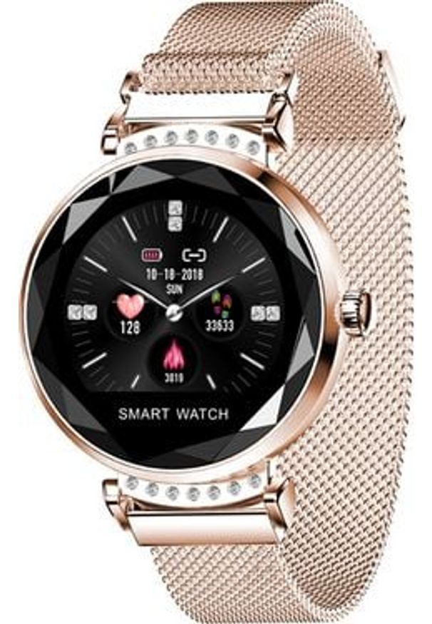 Smartwatch Smart And You H2 Złoty (H2). Rodzaj zegarka: smartwatch. Kolor: złoty
