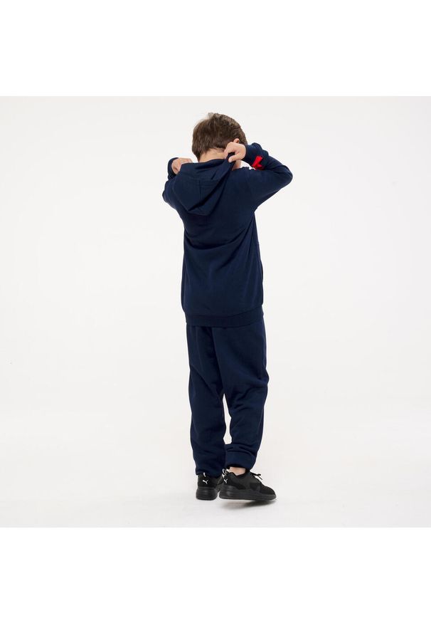 Dres dziecięcy Puma. Okazja: na uczelnię. Kolor: czerwony, wielokolorowy, niebieski. Materiał: dresówka. Styl: sportowy