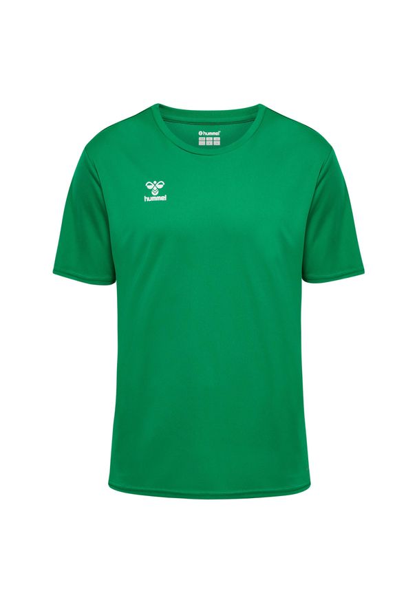 Niezbędna koszulka Hummel. Kolor: zielony. Sport: piłka nożna