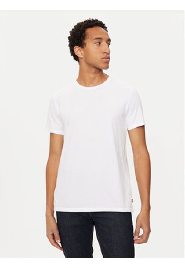 Levi's® Komplet t-shirtów 79541-0000 Biały Slim Fit. Kolor: biały. Materiał: bawełna