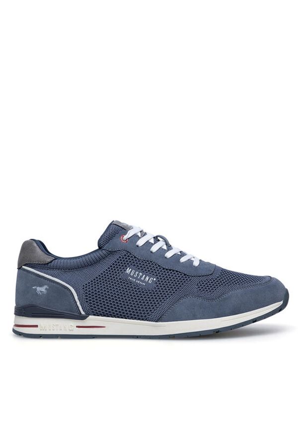 Mustang Sneakersy 4154-317-8 BIG Niebieski. Kolor: niebieski. Materiał: materiał