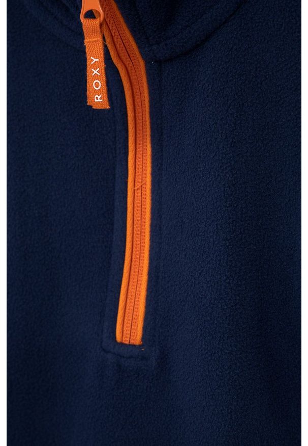 Roxy Bluza dziecięca kolor granatowy wzorzysta. Okazja: na co dzień. Kolor: niebieski. Styl: casual