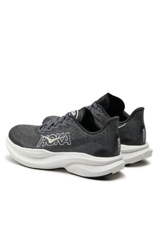 HOKA - Hoka Buty do biegania Mach 6 1147553 Czarny. Kolor: czarny. Materiał: materiał