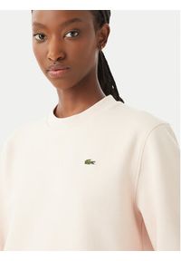 Lacoste Bluza SF5245 Różowy jasny Relaxed Fit. Kolor: różowy. Materiał: bawełna #2