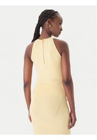 Guess Sweter G6GR10 Z0625 Żółty Regular Fit. Kolor: żółty. Materiał: syntetyk #5