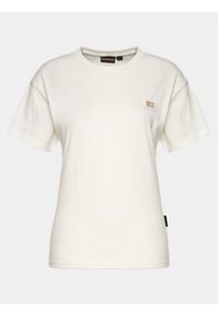 Napapijri T-Shirt S-Nina NP0A4H87 Biały Regular Fit. Kolor: biały. Materiał: bawełna #3