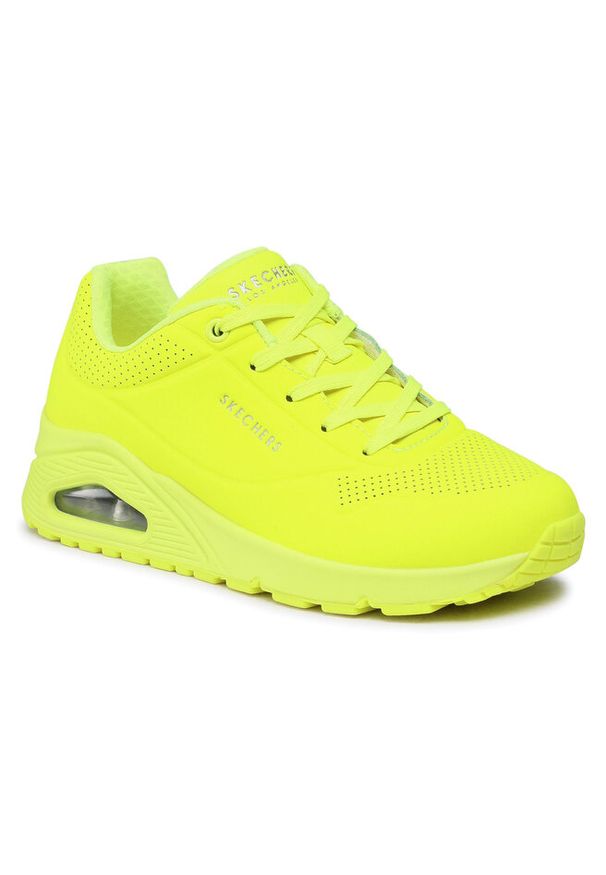 skechers - Sneakersy Skechers. Kolor: żółty
