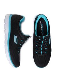 skechers - Skechers Sneakersy Summits 12980/BKTQ Czarny. Kolor: czarny. Materiał: materiał #5