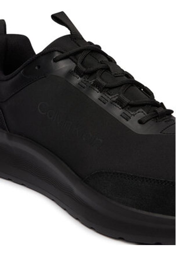 Calvin Klein Sneakersy Light Eva Runner HM0HM02241 Czarny. Kolor: czarny. Materiał: materiał