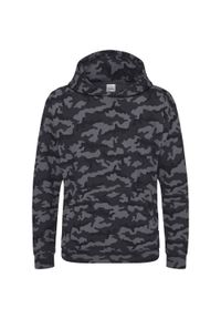 AWDIS - Bluza Z Kapturem Dla Dzieci / Dzieci. Typ kołnierza: kaptur. Kolor: czarny
