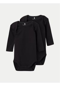 Name it - NAME IT Komplet body dziecięcych 13222503 Czarny. Kolor: czarny. Materiał: bawełna
