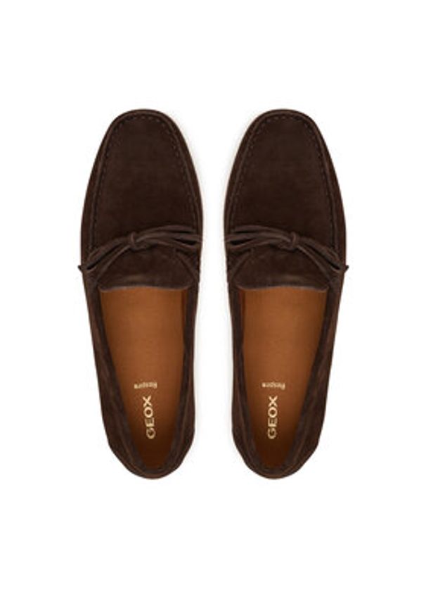 Geox Mokasyny U Istria U653KA 00022 C6006 Brązowy. Kolor: brązowy. Materiał: zamsz, skóra