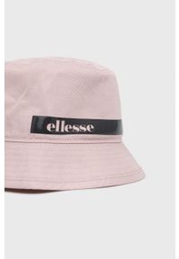 Ellesse kapelusz bawełniany kolor różowy bawełniany. Kolor: różowy. Materiał: bawełna #3