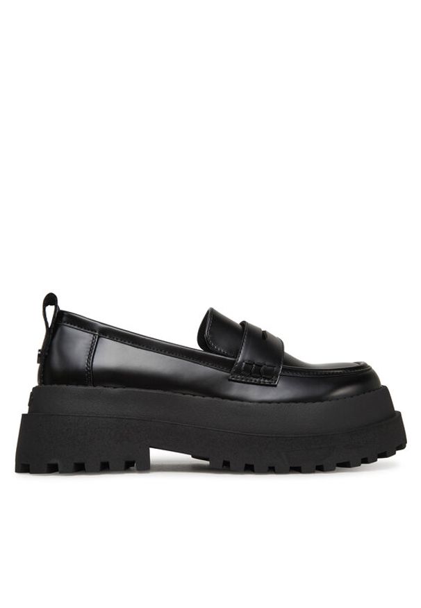 Buffalo Loafersy Pluto Loafer 1624086 Czarny. Kolor: czarny. Materiał: skóra