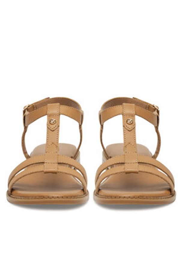 Lasocki Sandały EST-AFIONA-10 Brązowy. Kolor: brązowy. Materiał: skóra