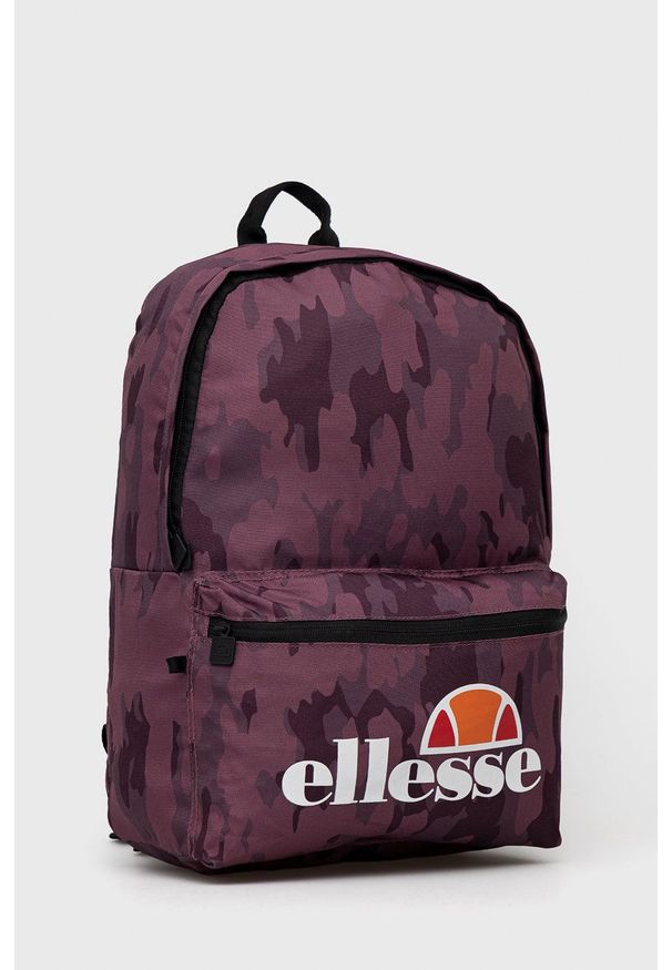 Ellesse Plecak męski kolor fioletowy duży wzorzysty. Kolor: fioletowy