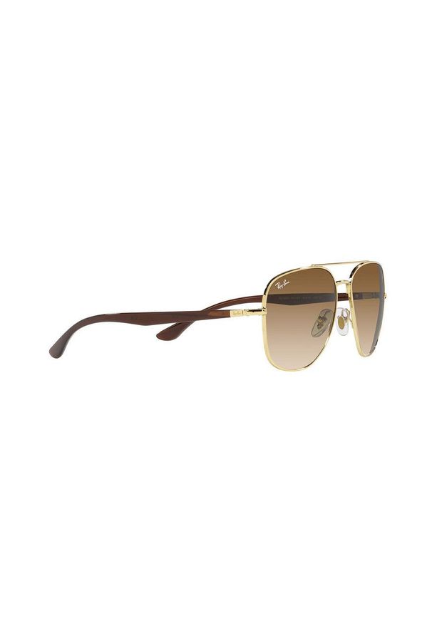 Ray-Ban - Okulary przeciwsłoneczne. Kolor: złoty
