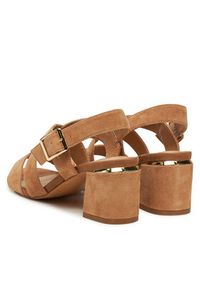 Sergio Bardi Sandały WYL4146-1Z-SB Brązowy. Kolor: brązowy. Materiał: skóra, zamsz #5