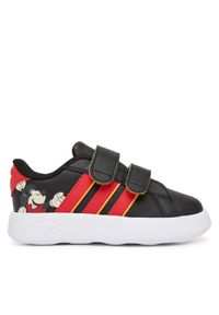 Adidas - Sneakersy adidas. Kolor: czarny. Wzór: motyw z bajki #1