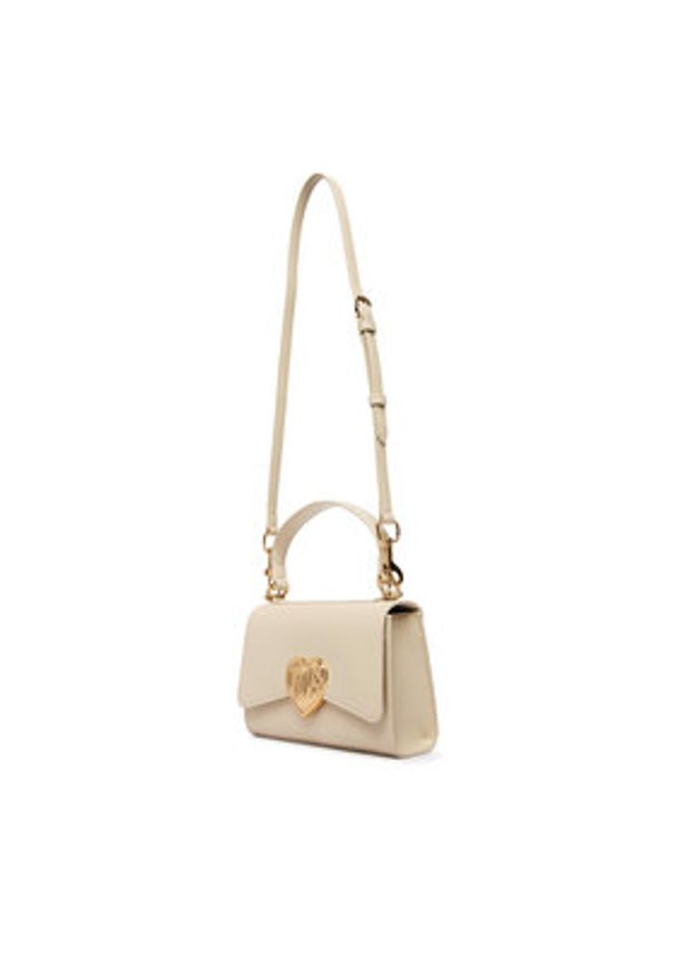 Love Moschino - LOVE MOSCHINO Torebka JC4146PP1OL1611A Écru. Materiał: skórzane