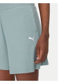 Puma Szorty sportowe ESS Elevated 5" 685026 Zielony Regular Fit. Kolor: zielony. Materiał: syntetyk #3