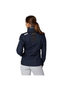 Kurtka żeglarska damska Helly Hansen Crew Hooded Midlayer. Kolor: niebieski. Materiał: syntetyk. Sport: żeglarstwo