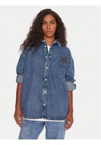 Quiksilver Koszula jeansowa Rahmat EQWWT03150 Niebieski Regular Fit. Kolor: niebieski. Materiał: bawełna