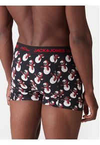 Jack & Jones Komplet bokserki i skarpety Snow Skulls Giftbox 12285138 Czarny. Kolor: czarny. Materiał: bawełna #7