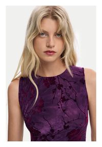 Desigual Sukienka koktajlowa Alina 25WWVK33 Fioletowy Slim Fit. Kolor: fioletowy. Materiał: syntetyk. Styl: wizytowy #4