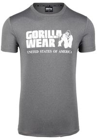 GORILLA WEAR - Koszulka fitness męska Gorilla Wear Classic Training. Kolor: szary. Sport: fitness