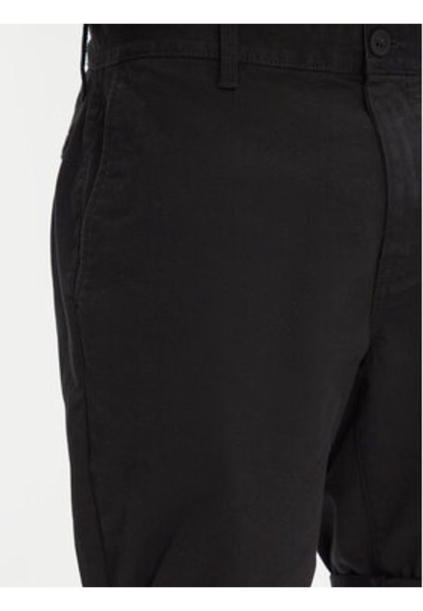 Tommy Jeans Szorty materiałowe Scanton DM0DM21950 Czarny Slim Fit. Kolor: czarny. Materiał: bawełna