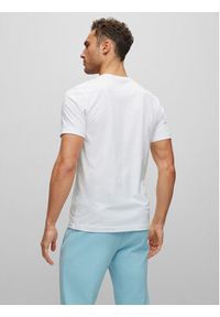 BOSS - Boss T-Shirt 50488797 Biały Regular Fit. Kolor: biały. Materiał: bawełna
