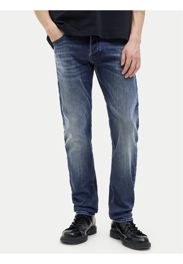 Jack & Jones Jeansy Glenn Original 12278144 Granatowy Slim Fit. Kolor: niebieski