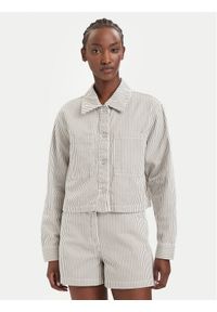 only - ONLY Kurtka jeansowa Naomi 15363815 Beżowy Regular Fit. Kolor: beżowy. Materiał: bawełna #1