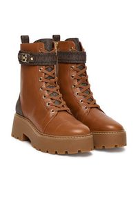 MICHAEL Michael Kors Botki 40T5MAFE6L Brązowy. Kolor: brązowy. Materiał: skóra #6