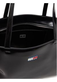 Tommy Jeans Torebka Tjw Must Tote AW0AW18069 Czarny. Kolor: czarny. Materiał: skórzane #2